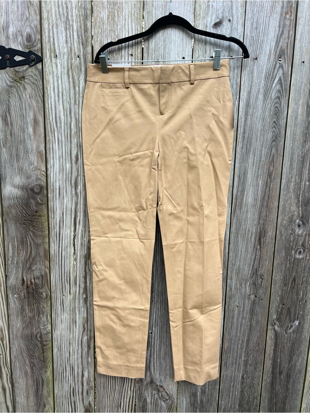 Crown & Ivy Classic Camel Tan Pants Women’s 2 regular NWT NEW